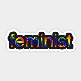 Feminist Pride Sticker